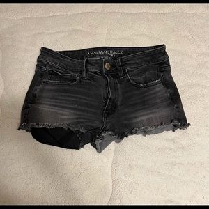 Distressed shorts